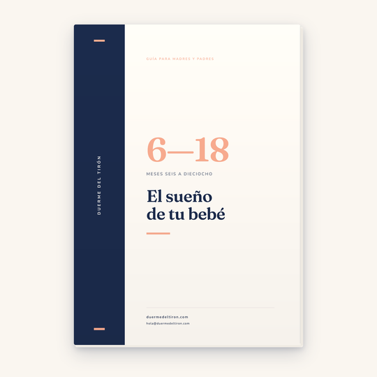 Guía del sueño para bebés de 6 a 18 meses, portada