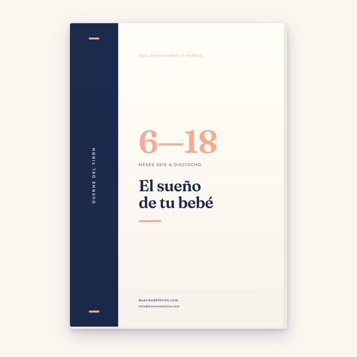 Guía del sueño para bebés de 6 a 18 meses, portada