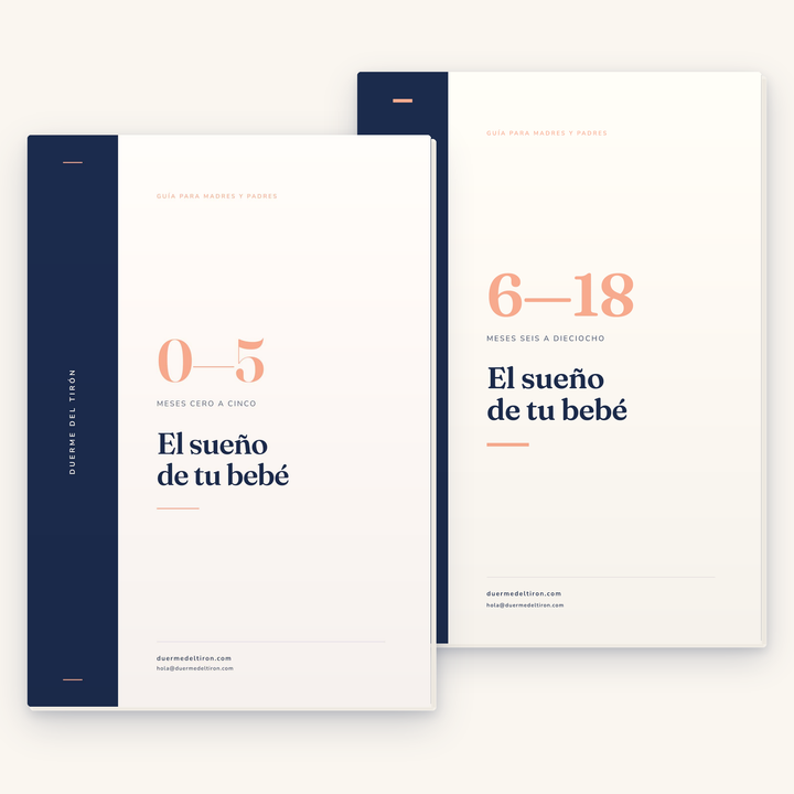 Pack completo de guías de sueño 0 a 18 meses